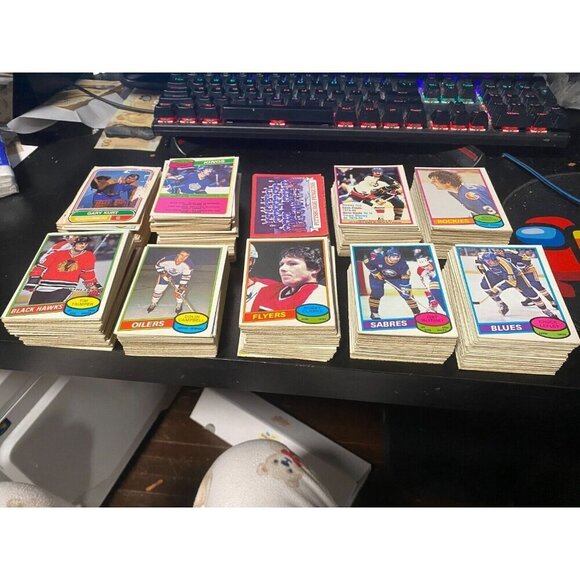 Vintage 1970s-80s Opc Hockey Card Lot O-Pee-Chee NHL GOOD CONDITION 400+ CARDS - Picture 16 of 16